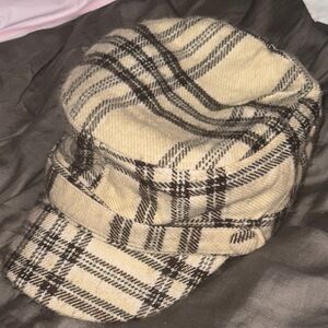 Angela & William Brand Plaid Hat (Like New)